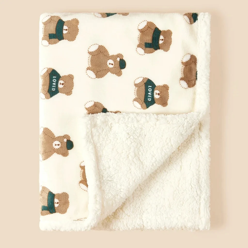 couverture bebe tricot