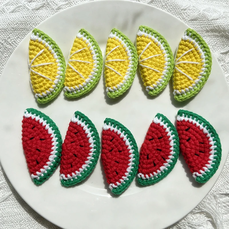 tranches de fruits décoratifs