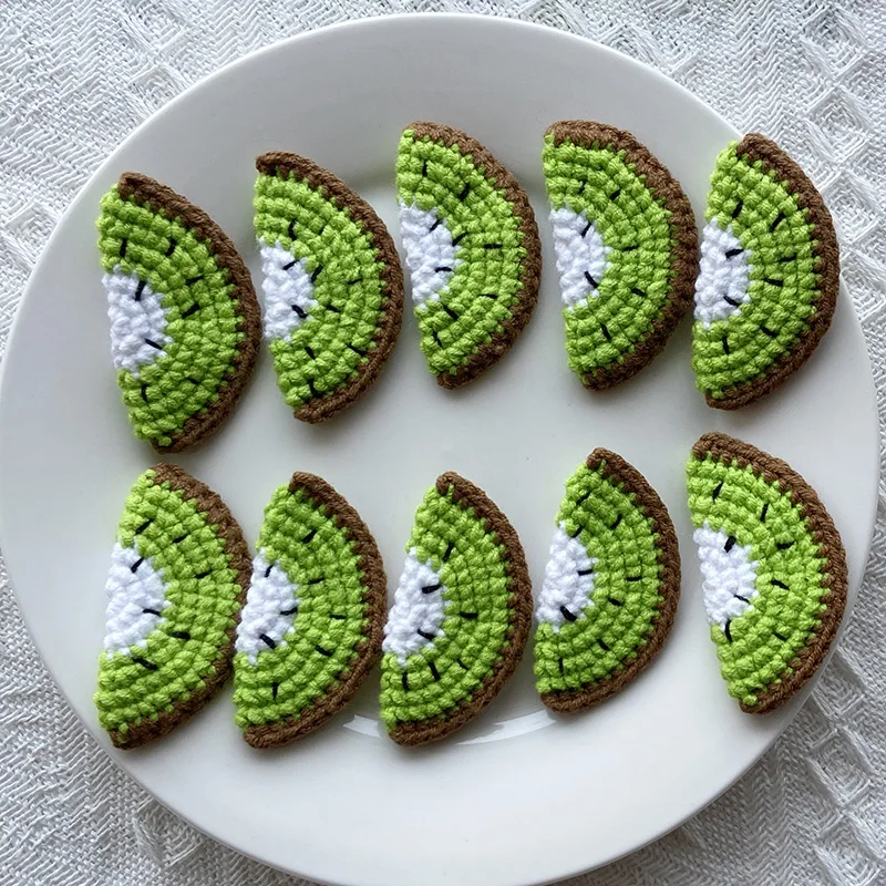 tranches de fruits faux